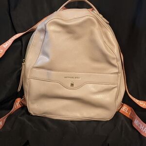 Michael Kors Pink Backpack (medium size)